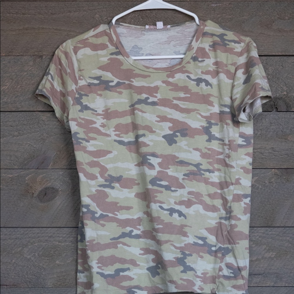 Camo tee shirt